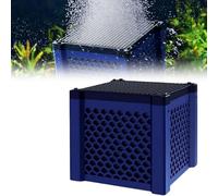 Générique Pure Cube Water Trough Filter 2.0, Nouvelle éco-Aquarium Waters Purificant Cube, Média Filtre de Carbone activé en nid d'abeille, pour Chiens de Poisson, Creux de Cheval (A)