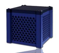 Générique Pure Cube Water Trough Filter,Water Filter for Horses,Carbon Water Filter for Stock Tank,Removes Yellow Water and Fishy Odor (Blue)