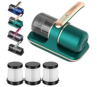Générique Pure Sleepy Pro Bed Vacuum, 12000pa Puresleepy Pro Bed, Cordless Handheld Vacuums for Mattres, with Washable Filter, 8,000 Vibrations per Minute (Green)