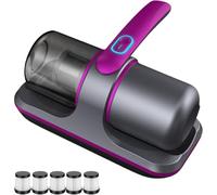 Générique Pure Sleepy Pro Bed Vacuum, 12000pa Puresleepy Pro Bed Vacuum, Mattress Cleaner Machine Deep Cleaner with UV-C Light, 8,000 Vibrations per Minute (Purple)