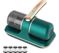 Générique Pure Sleepy Pro Bed Vacuum, 12000pa Puresleepy Pro Bed Vacuum, Mattress Cleaner Machine Deep Cleaner with UV-C Light, 8,000 Vibrations per Minute (Green)