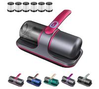 Générique Pure Sleepy Pro Bed Vacuum, 12000pa Puresleepy Pro Bed Vacuum, Mattress Cleaner Machine Deep Cleaner, 8,000 Vibrations per Minute (Pink)