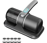 Générique Pure Sleepy Pro Bed Vacuum, 12000pa Puresleepy Pro Bed Vacuum, Mattress Cleaner Machine Deep Cleaner with UV-C Light, 8,000 Vibrations per Minute (Black)