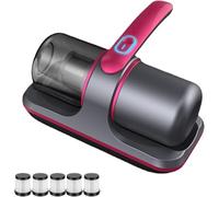 Générique Pure Sleepy Pro Bed Vacuum, 12000pa Puresleepy Pro Bed Vacuum, Mattress Cleaner Machine Deep Cleaner with UV-C Light, 8,000 Vibrations per Minute (Red)