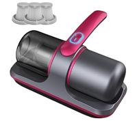 Générique Pure Sleepy Pro Bed Vacuum, 12000pa Puresleepy Pro Bed Vacuum, Mattress Cleaner Machine Deep Cleaner with UV-C Light, 8000 Vibrations per Minute for Mattress/Sofa/Pet Hair/Carpet (Red)
