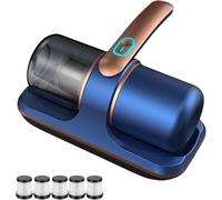 Générique Pure Sleepy Pro Bed Vacuum, 12000pa Puresleepy Pro Bed Vacuum, Mattress Cleaner Machine Deep Cleaner with UV-C Light, 8,000 Vibrations per Minute (Blue)