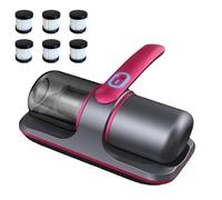 Générique Pure Sleepy Pro Bed Vacuum, 2025 Upgrade 12000pa Pure Sleepy Pro Bed Vacuum, 8,000 Vibrations per Minute, Mattress Cleaner Machine Deep Cleaner with UV-C Light (Red)