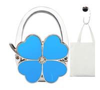 Générique Purse Holder for Table | Portable Table Hook Purse Clips | Womens Storage Accessories, Hand Bag Organizers, Aesthetic Pocketbook Holder for Women Girls