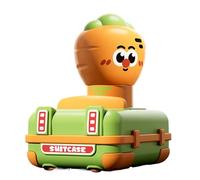 Générique Push and Go Car - Cute Cartoon Friction Toy, Stunt Vehicle, Lightweight Compact Size Easy Grip Colorful Engaging Movement | Suitable for Kids Gift Party Activity Interactive Playtime