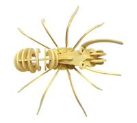 Générique Puzzle 3D Araignée en Bois pour Garçon et Filles, Éducatif Miniature à Peindre, comme Présent ou Décoration de Bureau