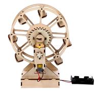 Générique Puzzle 3D Éducatif en Bois à Monter Soi-même pour Développer Créativité et Habileté Manuelle, Modèle Délicat et Élégant pour Décorer et Collectionner