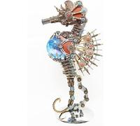 Générique Puzzle 3D en métal pour Adultes - Hippocampe, Lampe planétaire, kit de 2 100 pièces, modèle mécanique en métal