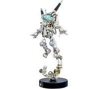 Générique Puzzle 3D en métal pour Adultes, Lapin de l'espace Astronaute Modèle mécanique Bricolage Ornement - Assemblage Puzzle avec Support de lumière, Décoration de Bureau (500PCS)