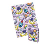 Générique Puzzle 3D Visuel Espace, 120 Pièces, 60 x 43 cm, pour Enfants 4+ Ans