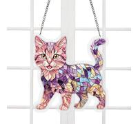 Générique Puzzle Attrape- en Acrylique À Assembler - Décoration Chat Mignon À Faire Soi-Même,Attrape- Chat - Une Décoration Intérieure De La Maison, du Salon, De La Chambre Et sur Le Balcon en