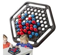 Générique Puzzle Board Game, Desktop Party Home Strategy Game, PP Parent-Child Bonding Educational Learning Toy for Children, Boys, Girls, Adults, Men, and Women, 22x1x20cm
