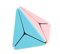 Générique Puzzle Cube Magique - Cube de Vitesse sans Autocollant, Couleurs Bonbons Macaron à Rotation Douce | Jeu de réflexion éducatif pour Les débutants