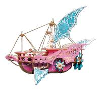 Générique Puzzle en Bois 3D de Navire pour Adultes, kit Puzzle 3D de Vaisseau Spatial de Plus de 300 pièces, modèle de Puzzle en Bois, kit d'assemblage DIY, Cadeau,Rose