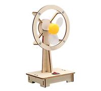 Générique Puzzle en Bois à Assembler Soi-même - Modèle de Petit Ventilateur à Monter Soi-même