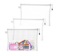 Générique Puzzle Storage Pouch, Extra Large Clear Zipper Bag, Adorable Puzzles Game, Multipurpose Nylon Organizer Pouch Bags for School Supplies, Travel, Storages, 13.27x9.84 inches