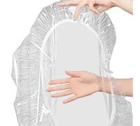 Générique PVC Table Cover, Round Waterproof Tablecloth, Weatherproof Oil-Resistant Mat, Elastic Edge Protector, Dining Cover Shield, Ideal for Nursery, Wedding, Trade Show, Patio Use
