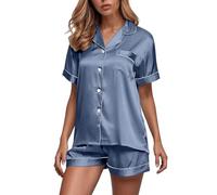 Générique Pyjama Coton Femme Short Rains Impermeable Haut De Randonnée Pijamas Pyjashort Satin Vêtements Pluie Tee Shirt Nuit Ensemble Vêtement Anti