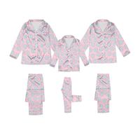 Générique Pyjama D’Intérieur Familial De Noël Pyjama Noel Famille Mélange De Coton Femme Hiver Noël Costume Pere Noel Adulte Luxe Enfant Pull Famille Tenue pour-Mom