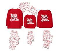 Générique Pyjama De Noel Ensemble Famille Femme Mere Bebe Fille Hiver Enfant Garcon Personnalisé Femme