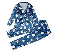 Générique Pyjama De NoëL pour La Famille, Noel Vetement Pyjama Noel Famille Bleu Mon Premier Bebe Fille Vetements Bebe Fille Tenue Femme Costume De