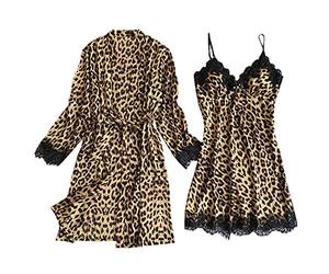 Générique Pyjama en Soie Dentelle sans Armatures ni Baleines pour Nuits Confortables et élégantes Nuisette légère et sous-vêtements fluides