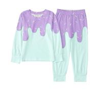 Générique Pyjama Enfant Garcon Hiver, Ensemble garçon 2 à 9 Ans Tenue soirée décontractée Manches Longues vêtements Jeu Confortables Quotidien Enfants Tout-Petits