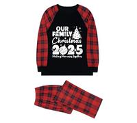 Générique Pyjama Famille Assortis Noel, Noel Vetement Pyjamas De NoëL pour La Famille Et Le GarçOn Pyjama Homme Vetement De Bebe Fille Tenue Mere Pere Costume