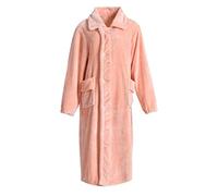 Générique Pyjama Femme Hiver Molleton Corail Épais Ensemble Chaud Extra Long Vêtement de Nuit Confortable et Doux pour Maison Détente(XXXL)