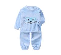 Générique Pyjama Garcon Enfants Ensemble Deux pièces Manches Longues de Pyjamas Kawaii d'été Tee Shirt Ensembles Dinosaure Requin Voitures Four Seasons
