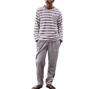 Générique Pyjama Homme Grande Taille 6XL Pantalon Pyjama Hommes Pyjama Homme Chaud Hiver Pyjama Short Homme 3XL Grenouillere Homme Sexy Peignoir Polaire Epais Pyjama Combinaison Animal Adulte
