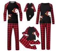 Générique Pyjama Noel Famille Ensemble De Noël Femme Mere Fille 4 Ans Hiver Enfant