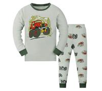 Générique Pyjama pour Garcon et Fille Deux Piece, Pyjama garçon Fille Longue Manche Nuit Doux Confortable Tout-Petit 1 à 9 Ans Ensemble vêtement bébé Enfant Chaud Maison
