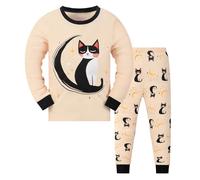 Générique Pyjama pour Garcon et Fille Deux Piece, Pyjama garçon Fille Longue Manche Nuit Doux Confortable Tout-Petit 1 à 9 Ans Ensemble vêtement bébé Enfant Chaud Maison