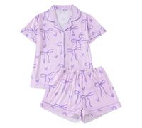 Générique Pyjama Short Femme Pyjamas Chaud Sleepwear Ample Für Chemise De Nuit Nuisette Elástique Une Taille Pijamas-Confort