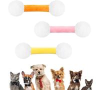 Générique Q Tip Cat Toy, Qtip Cat Toy, Giant Cotton Swab Cats Toy, Interactive Cats Kicker Toys for Teeth Cleaning, Soft Plush Kicker Toys for Indoor Pets Sturdy Teething Chew (3Pcs-C)