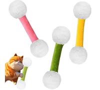 Générique Q Tip Cat Toy, Soft Plush Kicker Toys, Interactive Kitty Kick Sticks for Cat Lovers Gift, Sturdy Teething Chew, Big Qtip,Tiny Cat Obsessed (3cps-A)
