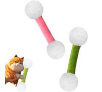 Générique Q Tip Cat Toy, Soft Plush Kicker Toys, Interactive Kitty Kick Sticks for Cat Lovers Gift, Sturdy Teething Chew, Big Qtip,Tiny Cat Obsessed (2pcs-A)