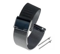 Générique QL Supply Co Bracelet de montre à dégagement rapide à usage général, bracelets en acier inoxydable, bracelet milanais universel 18 mm, 20 mm, 22 mm