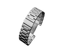 Générique QL Supply Co Bracelet de montre en acier inoxydable for Gear S3 Frontier Classic (46 mm, 42 mm, 18 mm, 20 mm, 22 mm, 24 mm), accessoire(Silver,16mm)