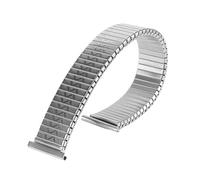 Générique QL Supply Co Bracelet élastique en Acier Inoxydable, 12mm, 14mm, 16mm, 18mm, 20mm, Bande Extensible à Expansion métallique for Bracelet de Remplacement Universel(Silver,20mm)