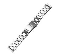 Générique QL Supply Co Logo De Ceinture De Bandes De Montre De Bracelet De Bracelet De Bracelet d'acier Inoxydable De 22mm