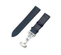 Générique QL Supply Co Men's and Women's PU Leather Wristwatch Strap 18mm 20mm 22mm Soft Ultra-Thin Watchband Universal Replacement Watch Band(Blu,18mm)