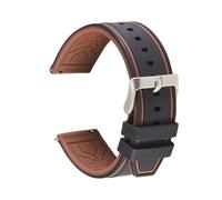 Générique QL Supply Co Silicone Watch Band Quick Release Rubber Watch Strap 20mm 22mm 24mm for Smart Watch Strap Watch Replacement Watchband