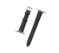 Générique QL Supply Co Tiny PU Leather Strap for Band 38/40/41/42/44/45/46/49mm Women Pattern Wristband for 1-10 SE 2(Schwarz,38 40 41 S10-42MM)