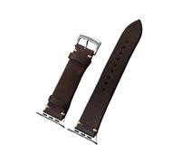Générique QL Supply Co Vintage Cowhide Leather Watch Band 1-10 SE 2 Replacement Wrist Straps for 38-49mm(Coffee,42 44 45 49 S10-46MM)